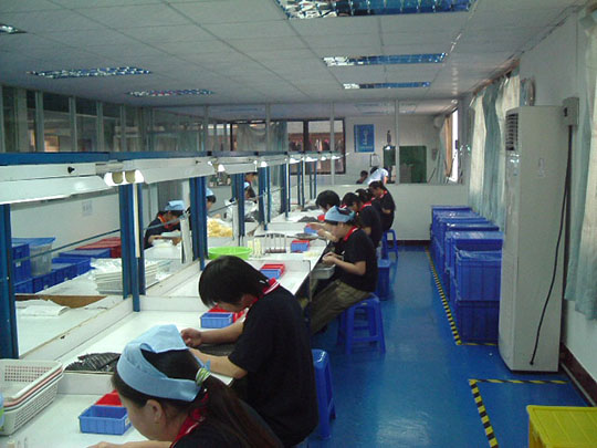 磨练，分检车间